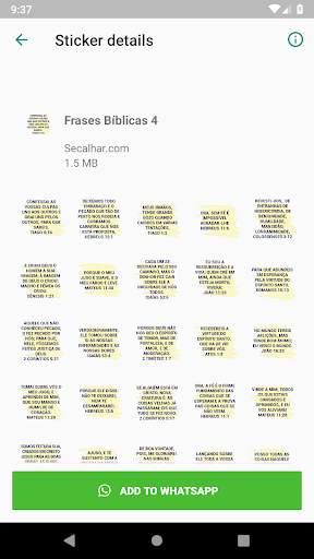Biblical verses Stickers for Whatsapp screenshot 2