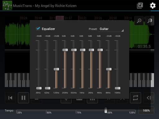 MusicTrans tool for musicians screenshot 10