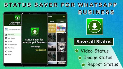 Status downloader of whatsapp & Business saver screenshot 1