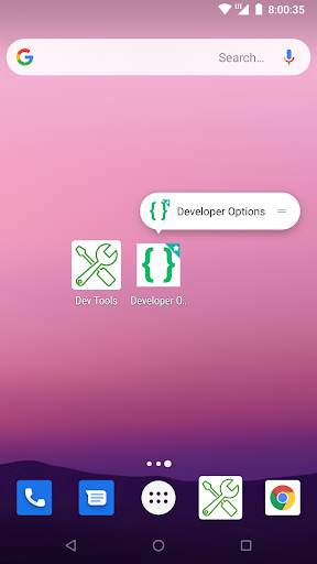 Developer Options screenshot 3