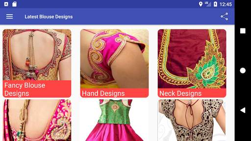 1000  Latest Blouse Designs HD (Offline) screenshot 9