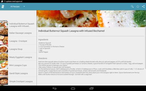 Lasagna Recipes Free screenshot 4