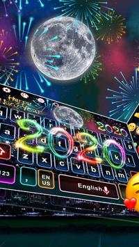 2020 Happy New Year Keyboard Theme screenshot 2