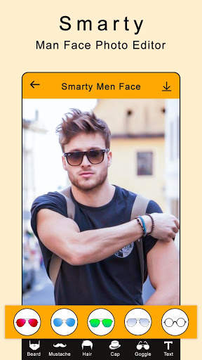 Smarty Man Face Maker : Man Mustache Photo Suit screenshot 5