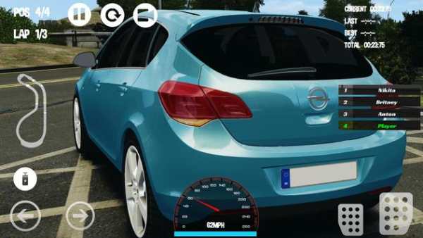 Car Racing Opel Game screenshot 1