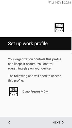 Deep Freeze MDM screenshot 2