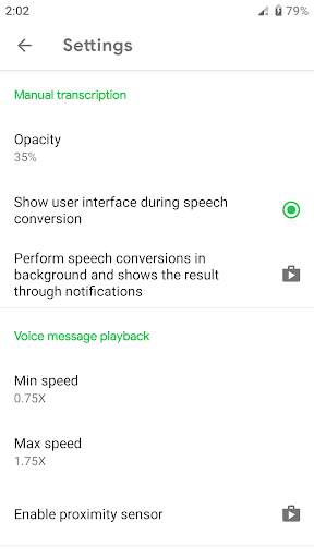 Transcriber for WhatsApp screenshot 5
