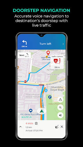 Mappls MapmyIndia Maps, Safety 2 تصوير الشاشة