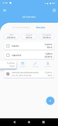 Lori List - Aplicación de lista de compras 2021 screenshot 4