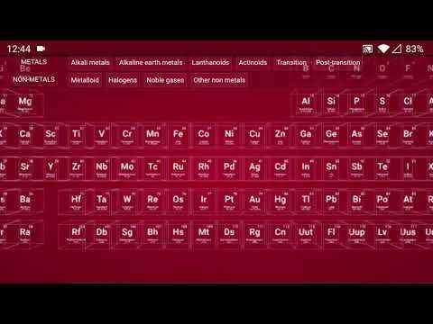 Periodic Table 3D screenshot 1