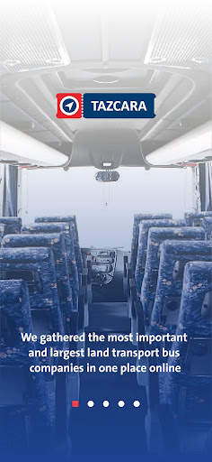 TAZCARA - Bus Tickets App screenshot 1