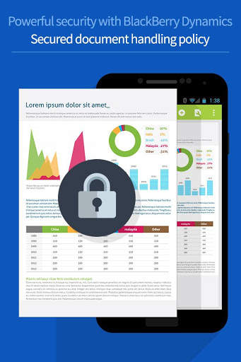Polaris Office for BlackBerry screenshot 4