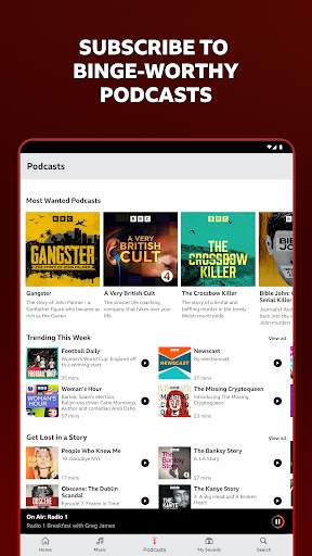 BBC Sounds: Radio & Podcasts 10 تصوير الشاشة
