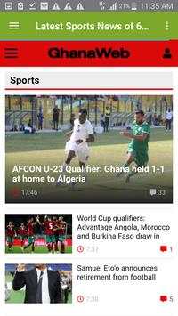 Ghana Web Daily News screenshot 4