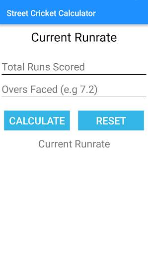 Street Cricket Calculator screenshot 4