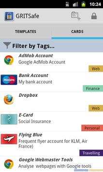 GRITSafeTrial Passwort Manager screenshot 3