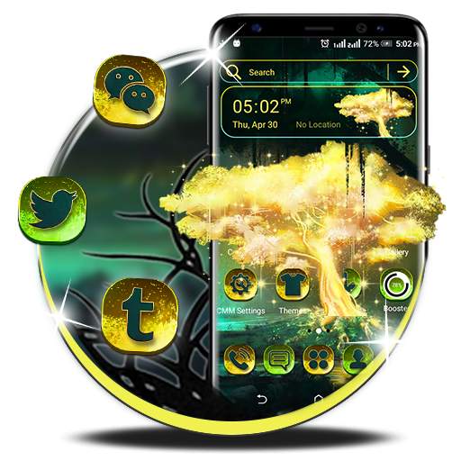 Fantasy Jungle Launcher Theme 1.3.1