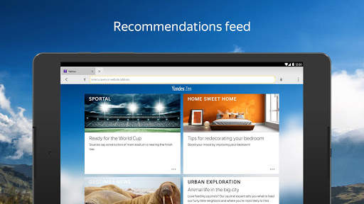 Yandex Browser (alpha) screenshot 3