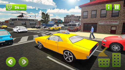 Virtual Single Dad Taxi Driver Sim screenshot 5