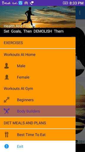 Fitness And Bodybuilding screenshot 1