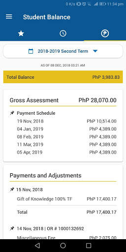 One STI Student Portal screenshot 8