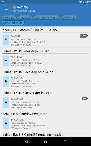 Vuze Remote screenshot 11