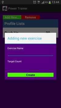 Power Trainer Lite screenshot 3