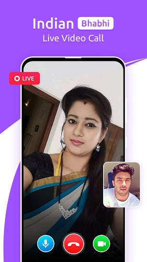 Indian Bhabhi Hot Video Chat - Hot Sexy Video Call screenshot 1