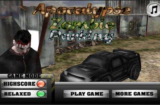Apocalypse Zombie Parkir 3D screenshot 1