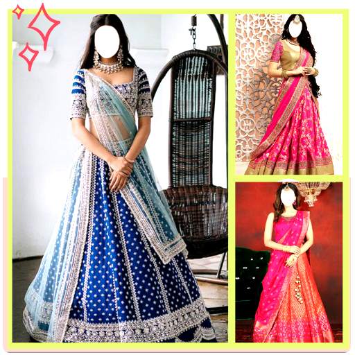 Half saree Photo Suit 2.3