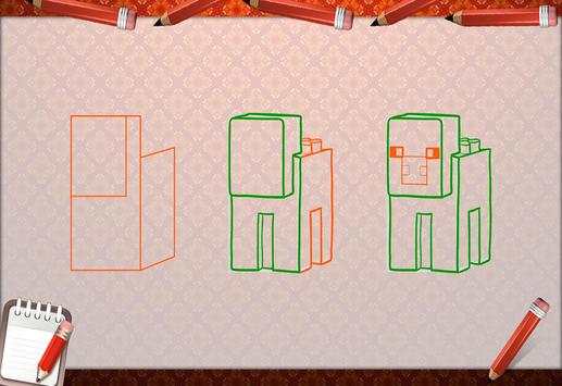 How To Draw Minecraft Legos screenshot 2