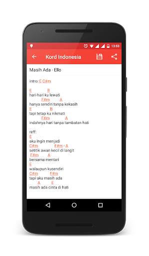 Kord Gitar Indonesia ( Chord ) screenshot 3