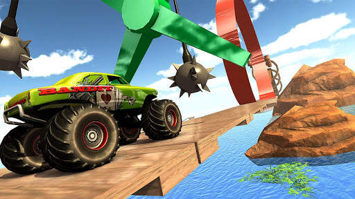 Crazy Monster Truck Stunts 3D: Stunt Racing Games screenshot 5