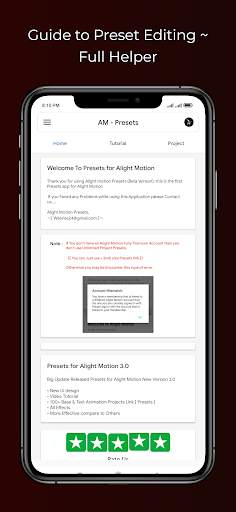 Alight Preset & Editing Guide screenshot 2