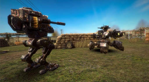 Real Mech Robot - Steel War 3D screenshot 4