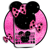 Cute Bowknot Keyboard Theme icon
