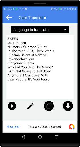 Language Translator 2021 voice & Image translation 4 تصوير الشاشة