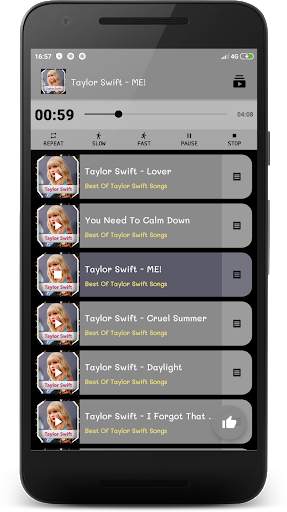 Taylor Swift Song's - Offline Lyrics 2020 screenshot 1
