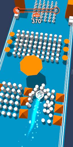 Color Crush 3D: Ballstoßspiel screenshot 2