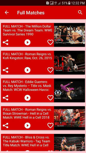 Wrestling Videos app 2020 | Wrestling tv 2020 5 تصوير الشاشة