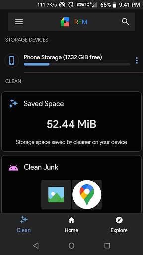RFM File Manager screenshot 2