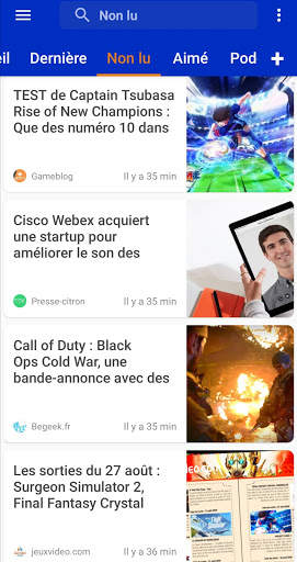 Actu Geek - News, Podcats, Vidéos Tech et Geek screenshot 1
