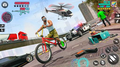 Grand Gangsters Crime City War screenshot 2