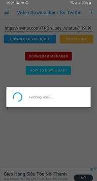 Video Downloader - for Twitter screenshot 4
