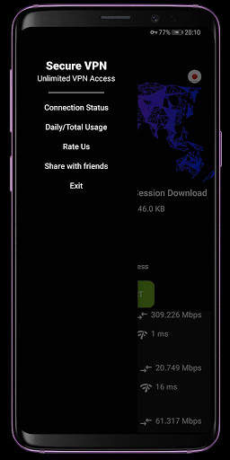 Secure VPN - Free Unlimited Proxy & WiFi Security screenshot 4