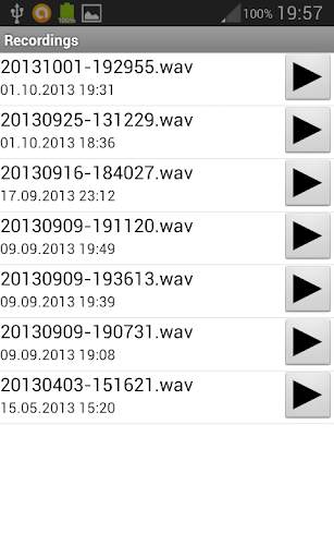 HearMe Audio Recording LITE screenshot 2
