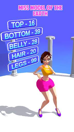 Beauty Run - Body Fit Makeover Shopping Game screenshot 2
