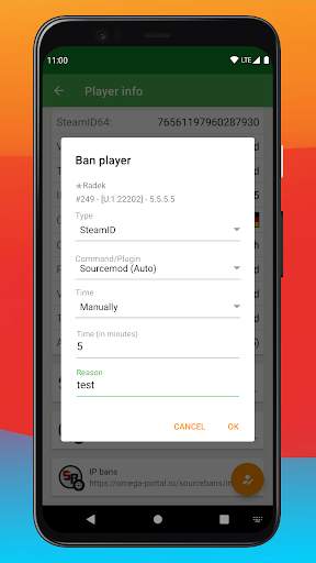 Game Server Control Panel screenshot 4