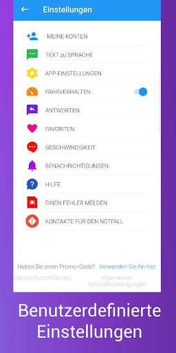 ping: Text zu Sprache: alle SMS, E-Mails vorlesen. screenshot 6
