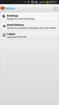 GTA Visual Voicemail screenshot 4